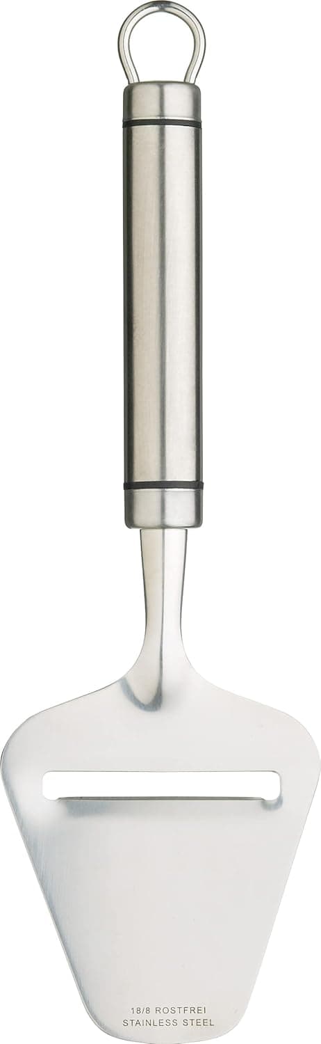 Professionell osthyvel, rostfritt stål, vasst blad, 24 cm, silver