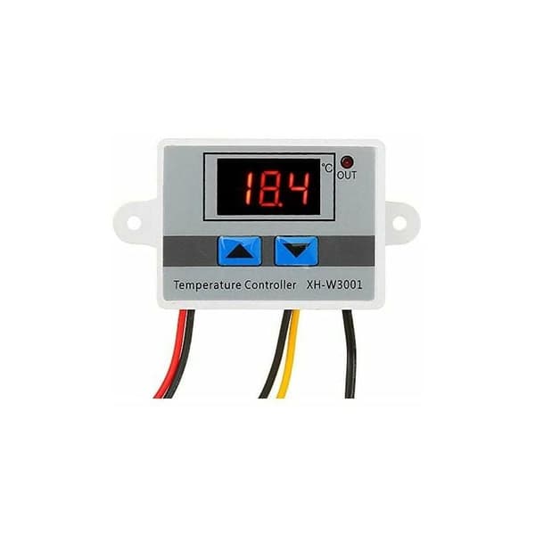 220V Digital Termostat Temperaturkontroller Kjøling og Oppvarming