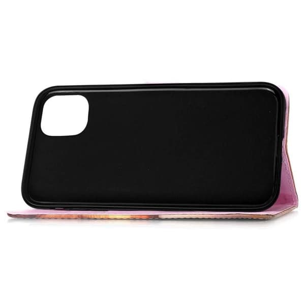 Wallet Case iPhone 13 Mini – Pink Blomst