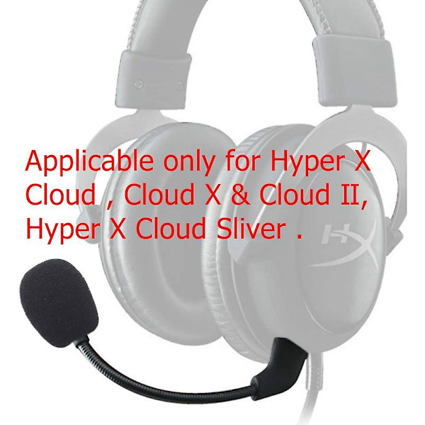Mikrofon for Hyperx Cloud Cloud X og Cloud Ii Støy