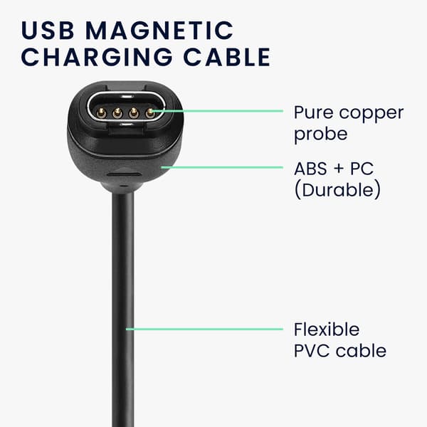 Lader for Garmin Instinct 2 Solar Instinct 2 USB-ladekabel