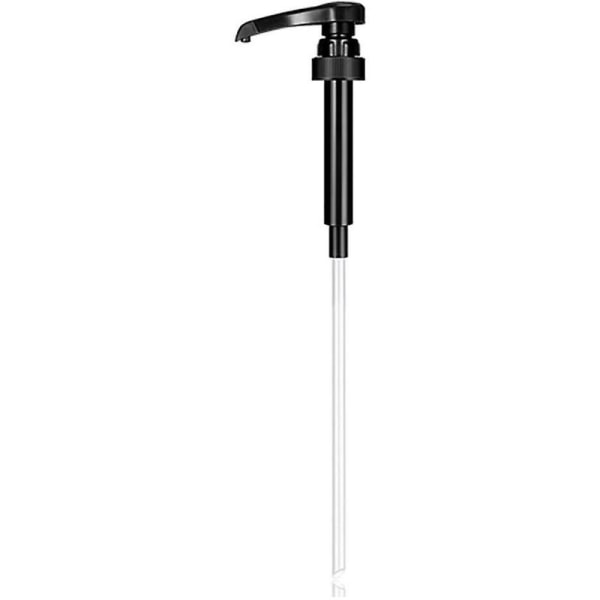 10 st kaffe mjölkte dispenser sirap pump vätskedispenser för sirap dispenser pump, svart