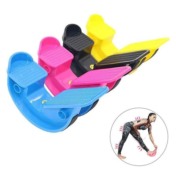 Fitness avslapping strekker fotmassasje pedal akillessenen muskel leggstrekking frakt fitness vrist hjelpepull Rose rød