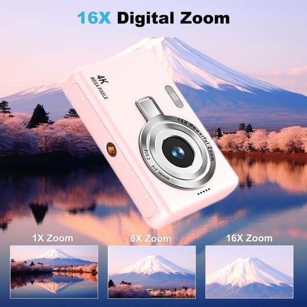 CCD HD 4K pixel digitalkamera studentversion mini kompaktkamera hemfotograferingskamera