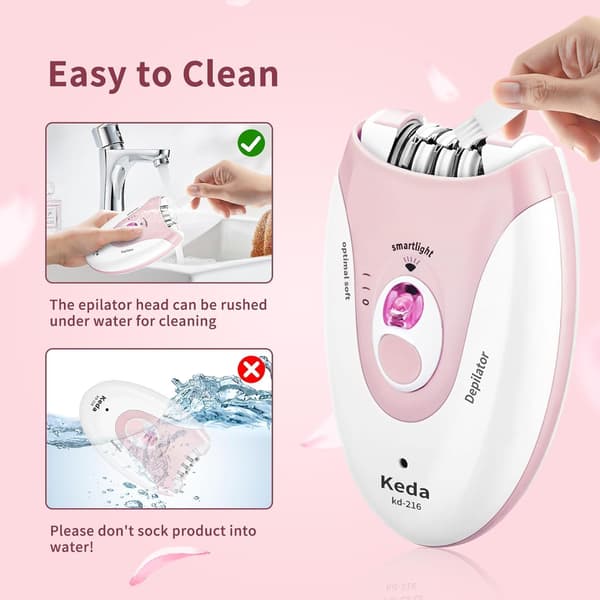 Epilator til kvinder, 2 tilstande, epilator til mænd, gave til kvinder og piger
