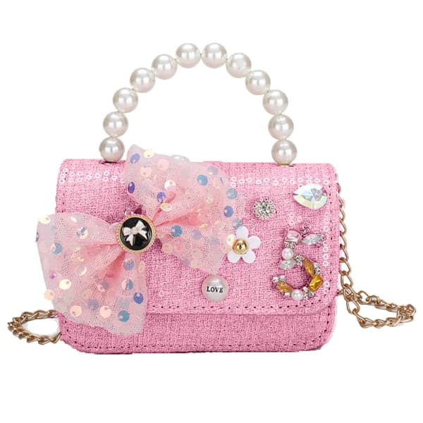 IC Crossbody Tasker til Piger til Børn 6-12 År, Crossbody Tasker til Piger - Rose