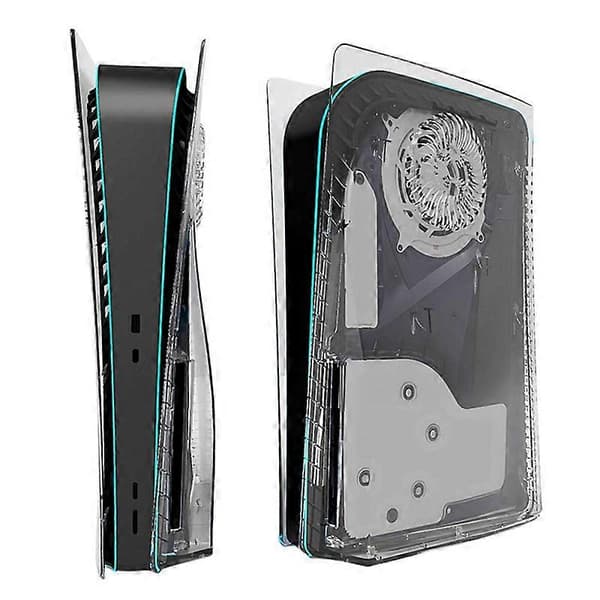 Deksel for Disc Edition Gjennomsiktig Frontplate Erstatningsdeksel