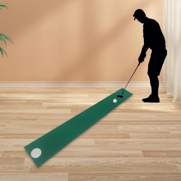 Golf Putting Matte Golf Øvelsesmatte Golf Treningsmatte Lett Golfmatter