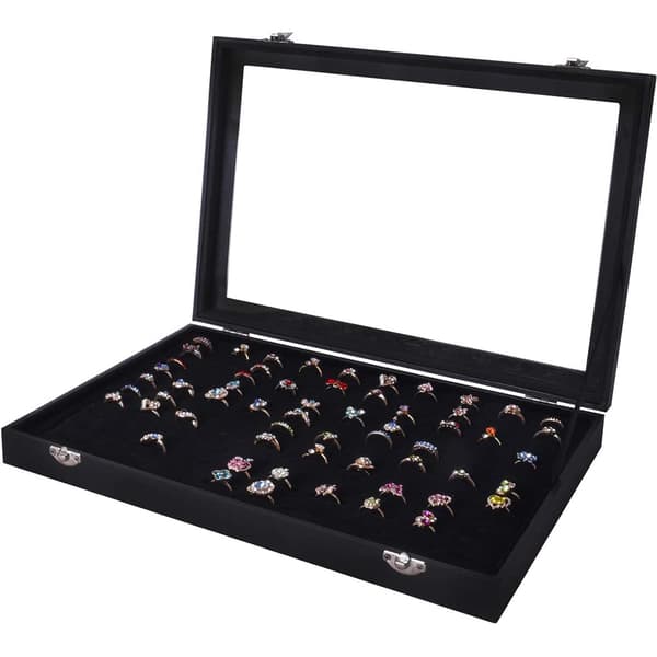 Ring Ørering & Øreringe Organizer Smykkeskrin, Øreringeæske