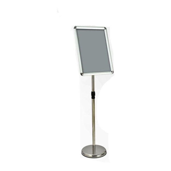 A3 vertikal tavle i rustfritt stål, vertikal reklametavle for hotell A3, oppslagstavle, guidetavle, stående displaystativ-DENUOTOP