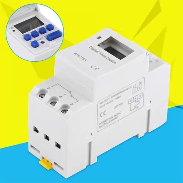 SQBB Sannsynlig Digital Timer Dagbryter Astro Digital 220V AHC15 A Type Elektrisk Timer