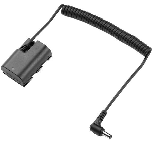 LP-E6 Dummy Batteri DC Koblingsstik Spring Kabel Batteri Udskiftning til Canon 5D2 5D3 5D4 6D 6D2 60D 7D 7D2