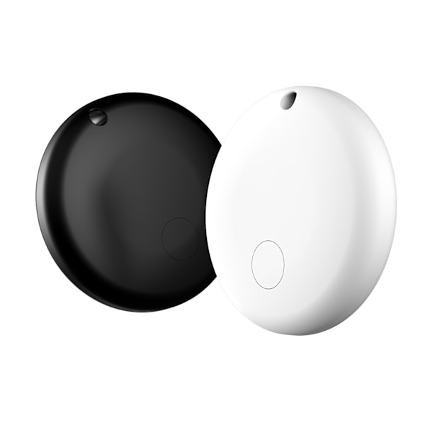 Tracker Tags til Apple AirTags, Nøglefinder Item Locator Sporingsenhed Smart Tags til Bagage, Pung, Køretøj, Kæledyr, Nøgler 2-pak