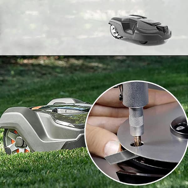 30-pakning gressblader for Husqvarna med doble skarpe rustfrie stålblader