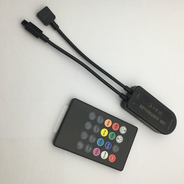 LED RGB-controller APP Bluetooth RGB-musikkontroller til 5050 LED-strip 4-bens RGB-controller 12V-24V