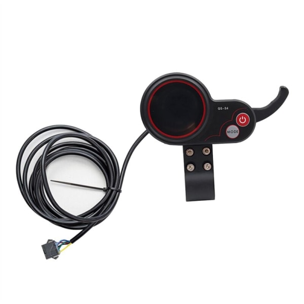 QS-S4 LCD-skjermmåler 36V 48V elektrisk scooter Dashboard UART-protokoll for elektrisk scootertilbehør (SM 5PIN)