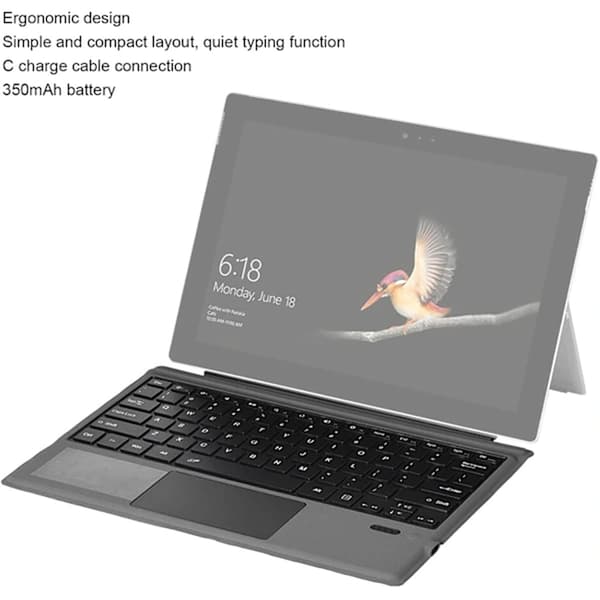 Tastatur til Microsoft Pro 7 Plus, Pro, Pro 6, Pro 5. generation, Pro 4, Pro 3