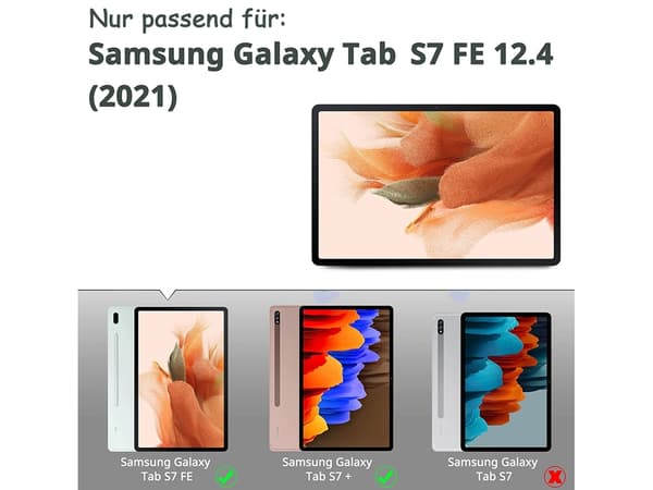 Fodral för Samsung Galaxy Tab S7 Fe 4 5g Silikon