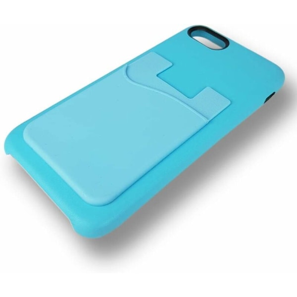 2 st silikon mobiltelefon klistermärke kreditkortshållare (himmelsblå)