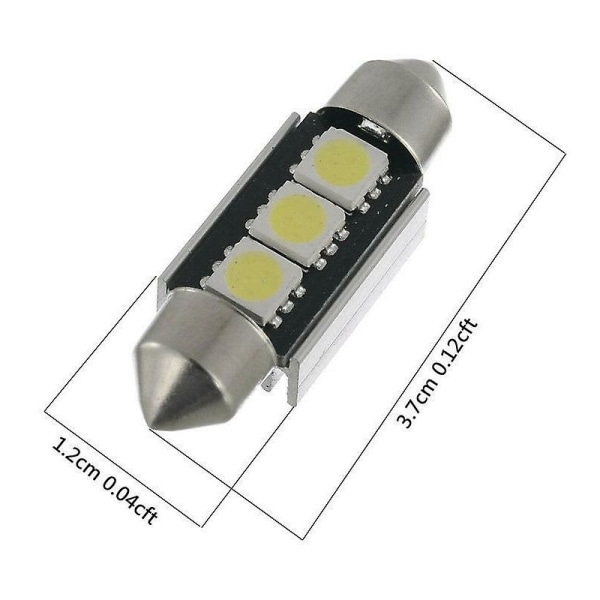 27 stk hvitt LED-lyssett for bil - E-klasse W211 2002-2008