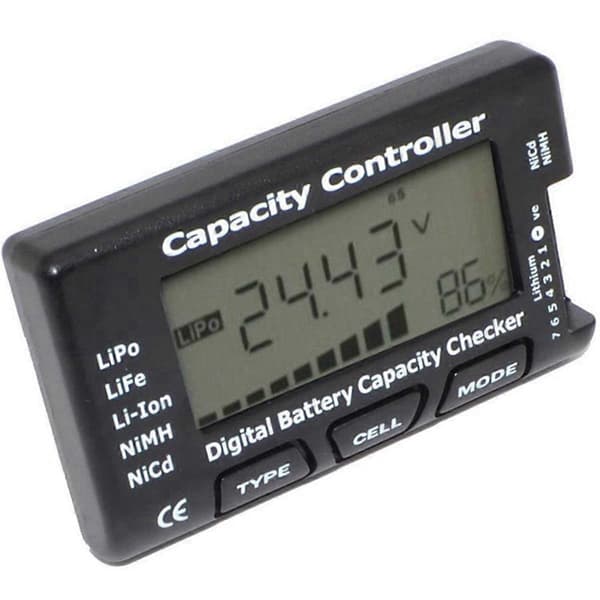 RC Cellmeter 7 Digital Batterikapasitetskontrolltester
