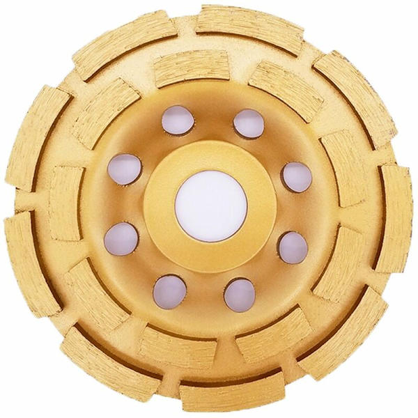 Timanttihiomakiekko - Turbotimanttikuppikiekko betonille, graniitille, kivelle, marmorille, kiville, muuraukselle, tiilelle, roiskepinnoitteelle, vahatulle betonille 125