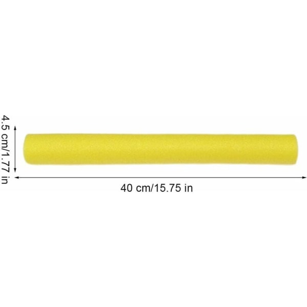 Trampolinpolskydsskydd - 40CM (innerdiameter 2,5cm) - Trampolin Hoppbädd Ledstångsskyddssats - Kollisionsskyddsspärr Spon
