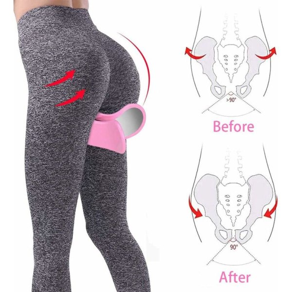 Pelvic Muscle Trainer Hips Trainer Kegel Muscle Exerciser Hip Trainer for Women Buttocks, Pelvic Muscle Correction Tightening