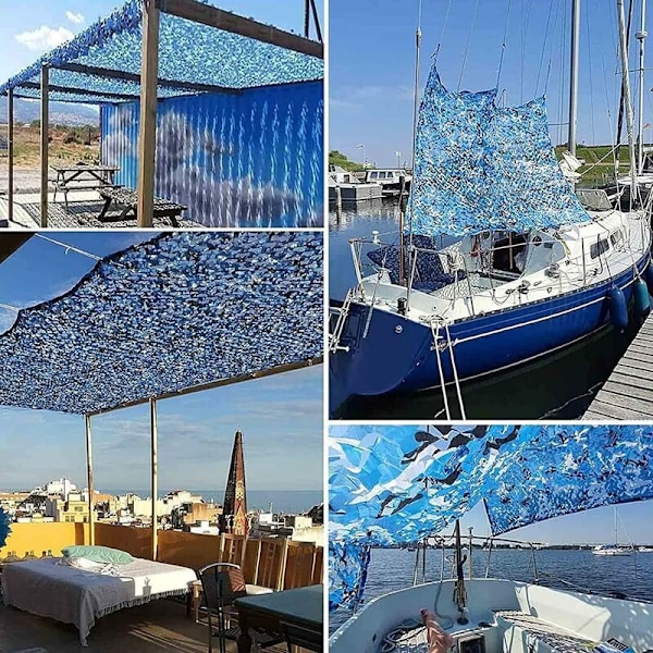 Camouflage net, solsejl camouflage, beskyttelsesnet til have til jagt, skygge, camouflage dekoration, skyggenet, terrasse