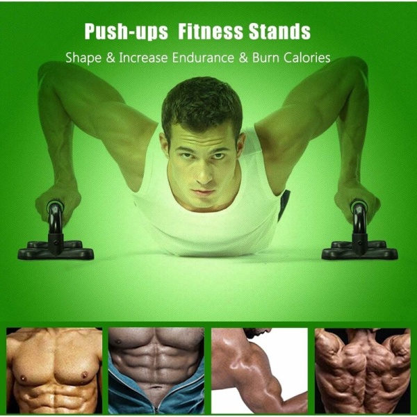 Push-up-ställ Magmaskiner Pushup-stång Gymutrustning för män Kvinnor Fitness Utomhus Hemmakontor Power Fitness Muskelträning