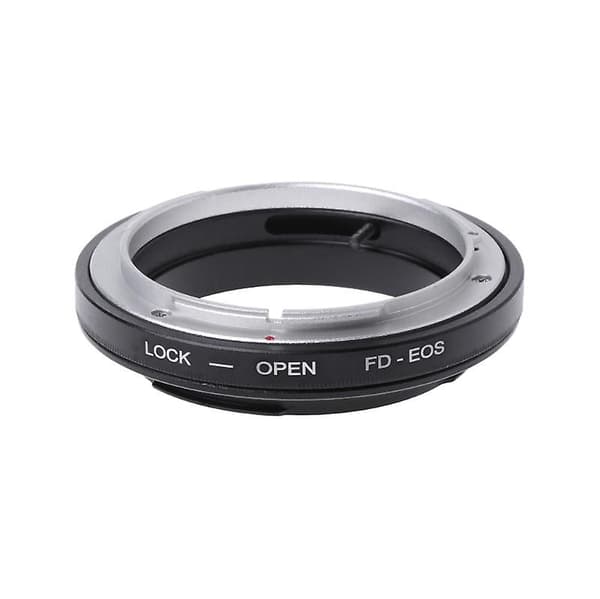 FD-EOS Monteringsadapterring För Canon FD-Objektiv Till EF EOS-Kamera Videokamera Ny