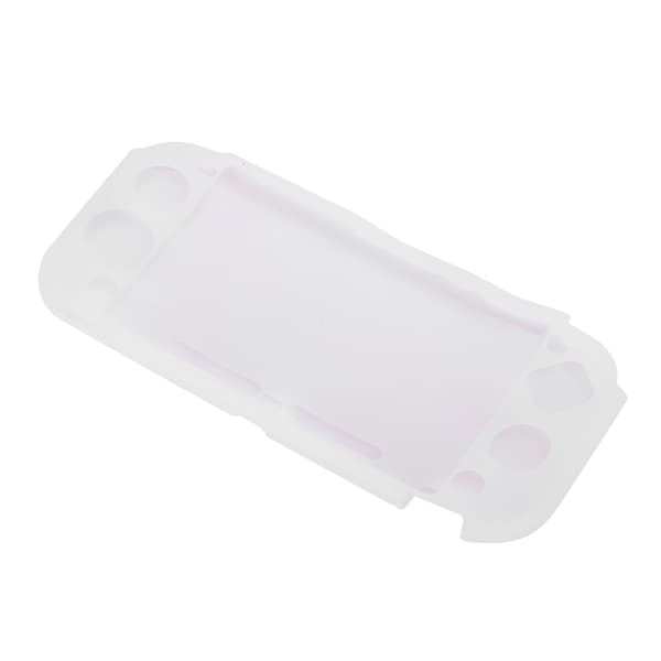 Switch Lite Skyddande Silikonfodral Transparent Vit Allroundskydd