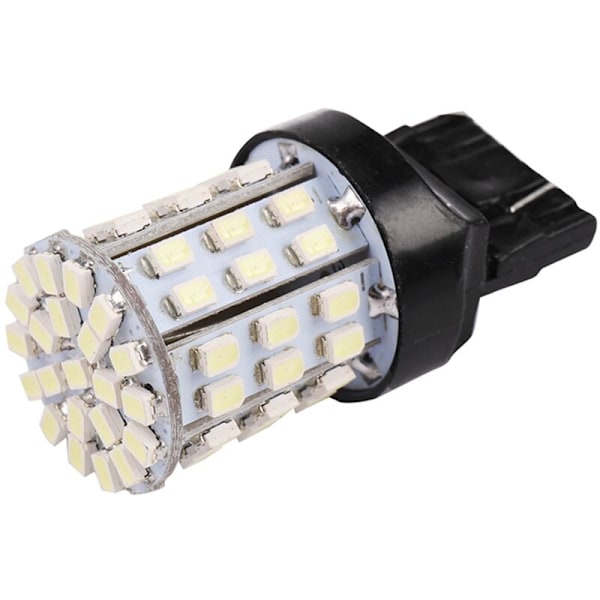 2X T20 7440 7443 64 SMD Hvit 6000K Bakre Bremse Reverser LED Pære Lys Lampe 12V