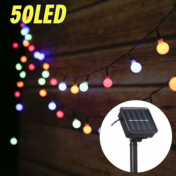 Varmvit LED-ljusslinga 7 meter