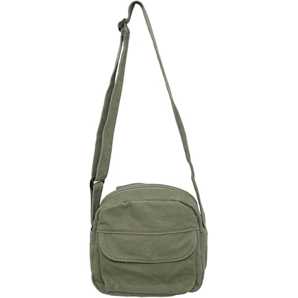 Små Crossbody Väskor Söta Plånböcker Mini Canvas Crossbody Väskor Mobiltelefon Plånböcker