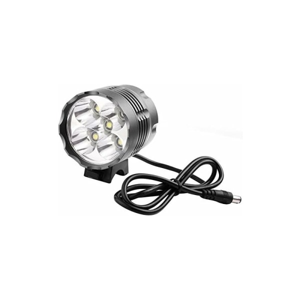 Tobole 5 LED CREE XM-L T6 8000 LM Bike Front Light with Rechargeable Battery HIASDFLS