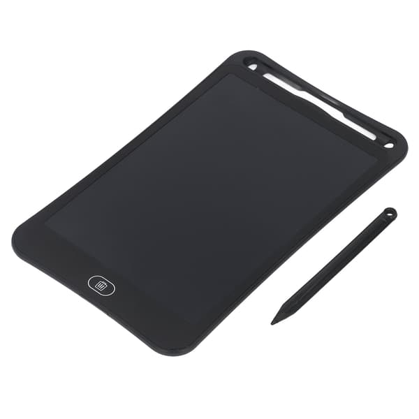 8,5 tommer LCD-skrivetablet Trykfølsom bærbar tegnetablet sort til børn