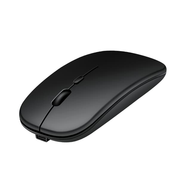 2.4G Trådlös Bluetooth-mus, Uppladdningsbar Tyst Bluetooth