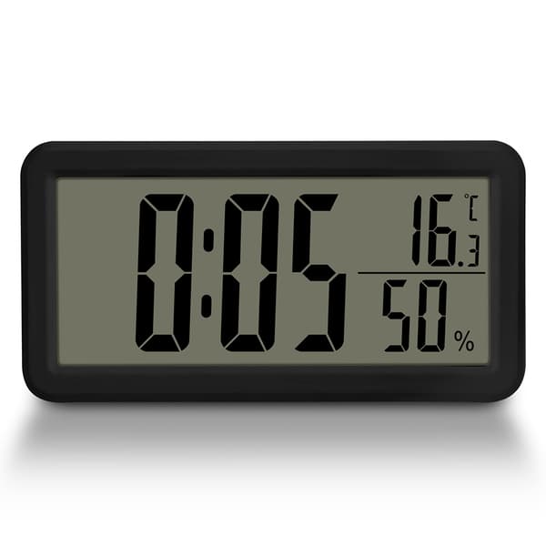 LED-seinäkello, 15 cm digitaalinen herätyskello - LED-kello