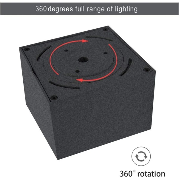 10W LED-takspotlightlampe, takspotlights, taklampe, justerbare takspotlights, LED-taklamper, takbelysning, IP20, 10x1