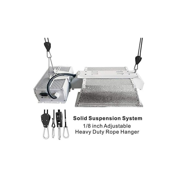 4 par 1/8 tunga rep- spärrremmar, 1/8 tum justerbar kraftig rep- spärr för lampor växter 150 LB kapacitet per par