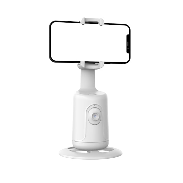 Automatisk Spårning Telefonhållare, Automatisk Ansiktsspårning Stativ, Portabel Allt-i-ett Smart Selfie Stick 360 Rotation Snabb Ansikts- & Objektspårning Kameraman Robo