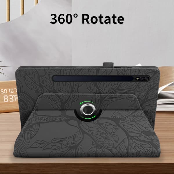 Etui til Samsung Galaxy Tab S9 Fe Plus 12.4 2023 - svart