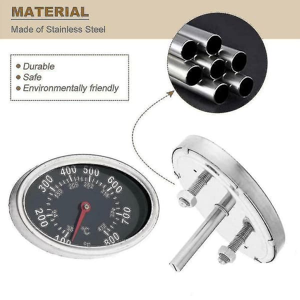 BBQ Grill Lock Termometer Värmeindikator Ersättning Master För Nexgrill