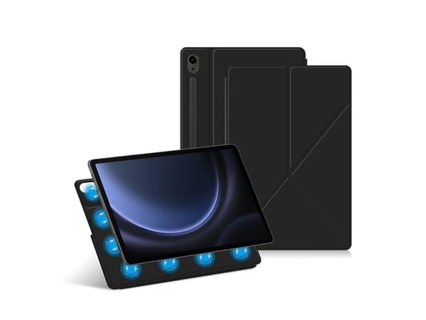 Etui til Samsung Galaxy Tab S9 Fe Plus 12.4 Svart