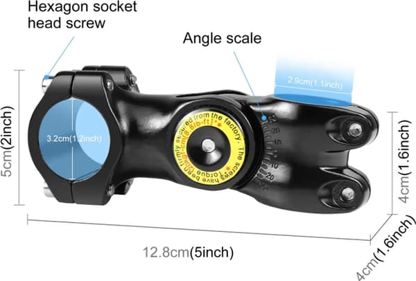 Motorcykel selfie stick styre montering kamerafäste