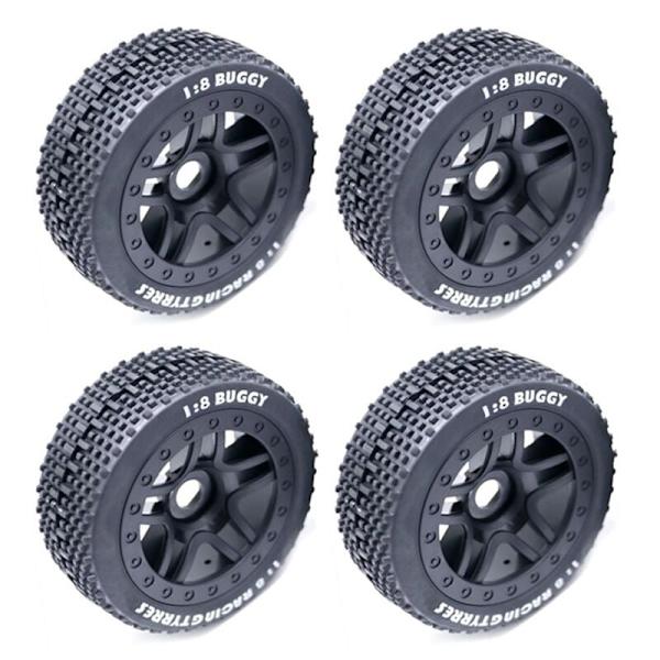 111Mm 1/8 Skala RC Off Road Dæk Hjul 17Mm Hex til ARRMA Redcat Team Hobao