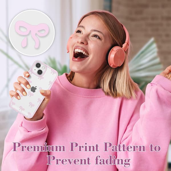 Skal för iPhone 13 för Kvinnor Flickor - Rosa
