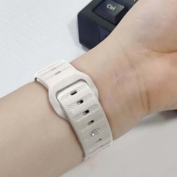 22 mm silikonihihna, unisex, säädettävä solki, pikalukitus, Tähtisumu-urheiluranneke, älykelloyhteensopiva
