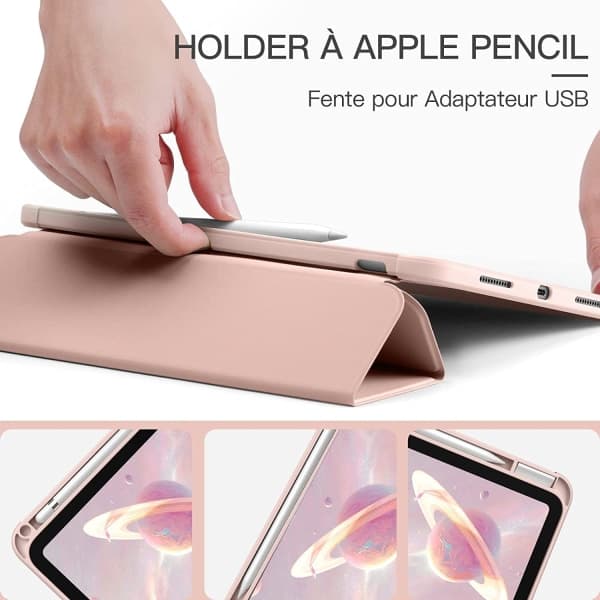 Etui til iPad 10. generation, 2022 iPad 10.9 model, blødt TPU etui